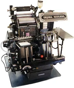 Sample of a secondary printed cardboard box