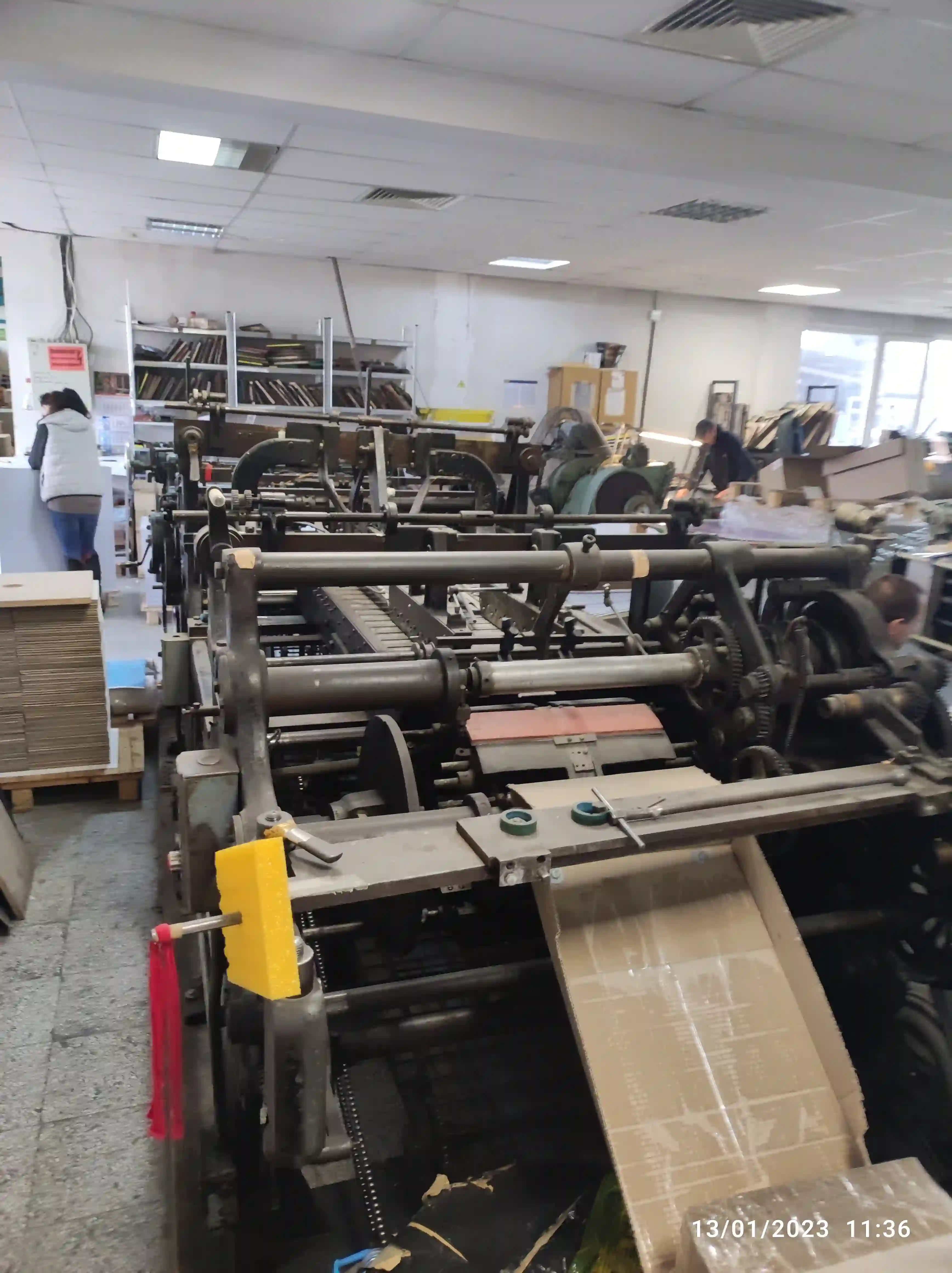 FL Smithe LO Pocket and Gusset Bag Machine