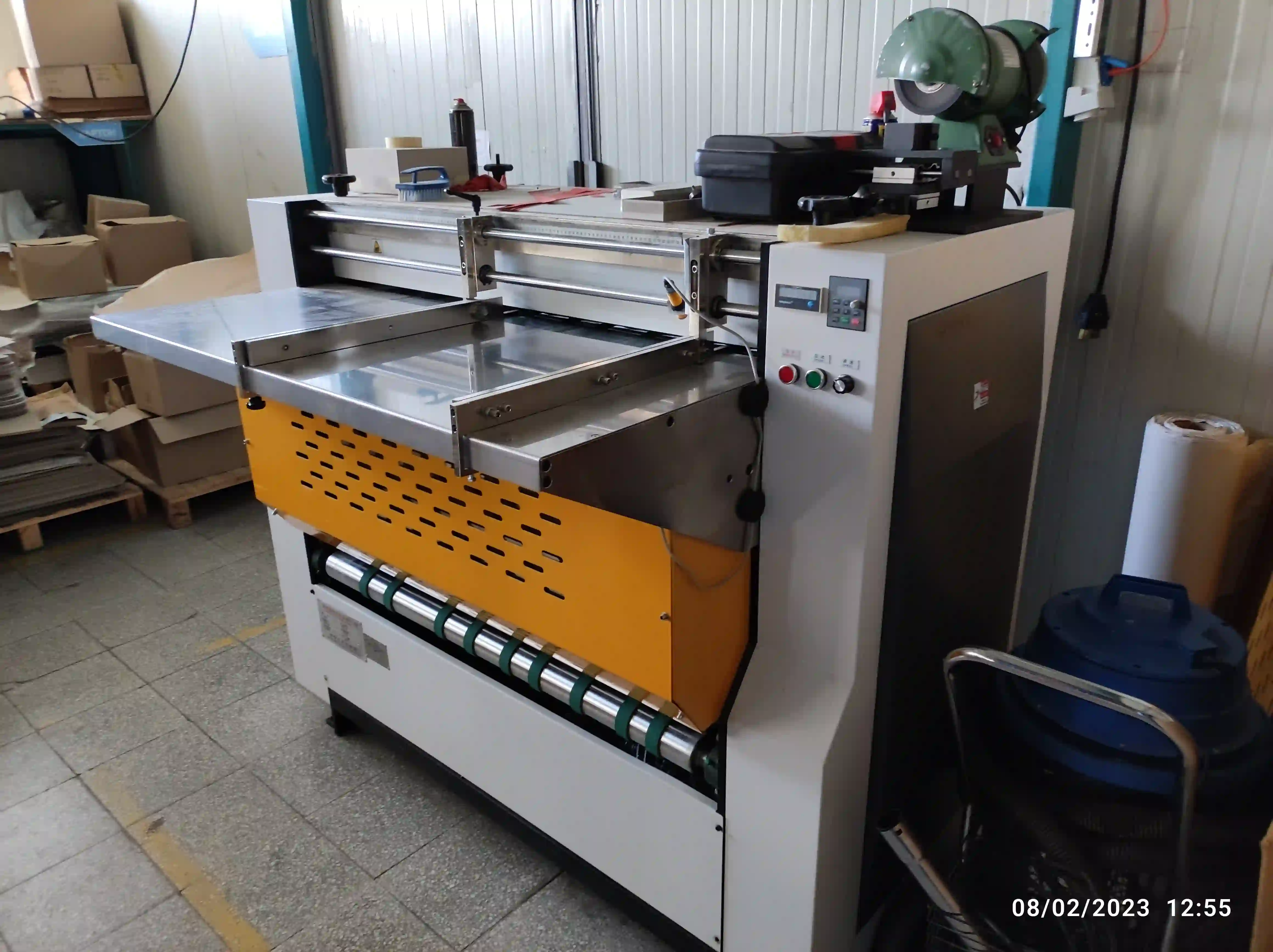 Rigid Box Making Machine V-Grooving