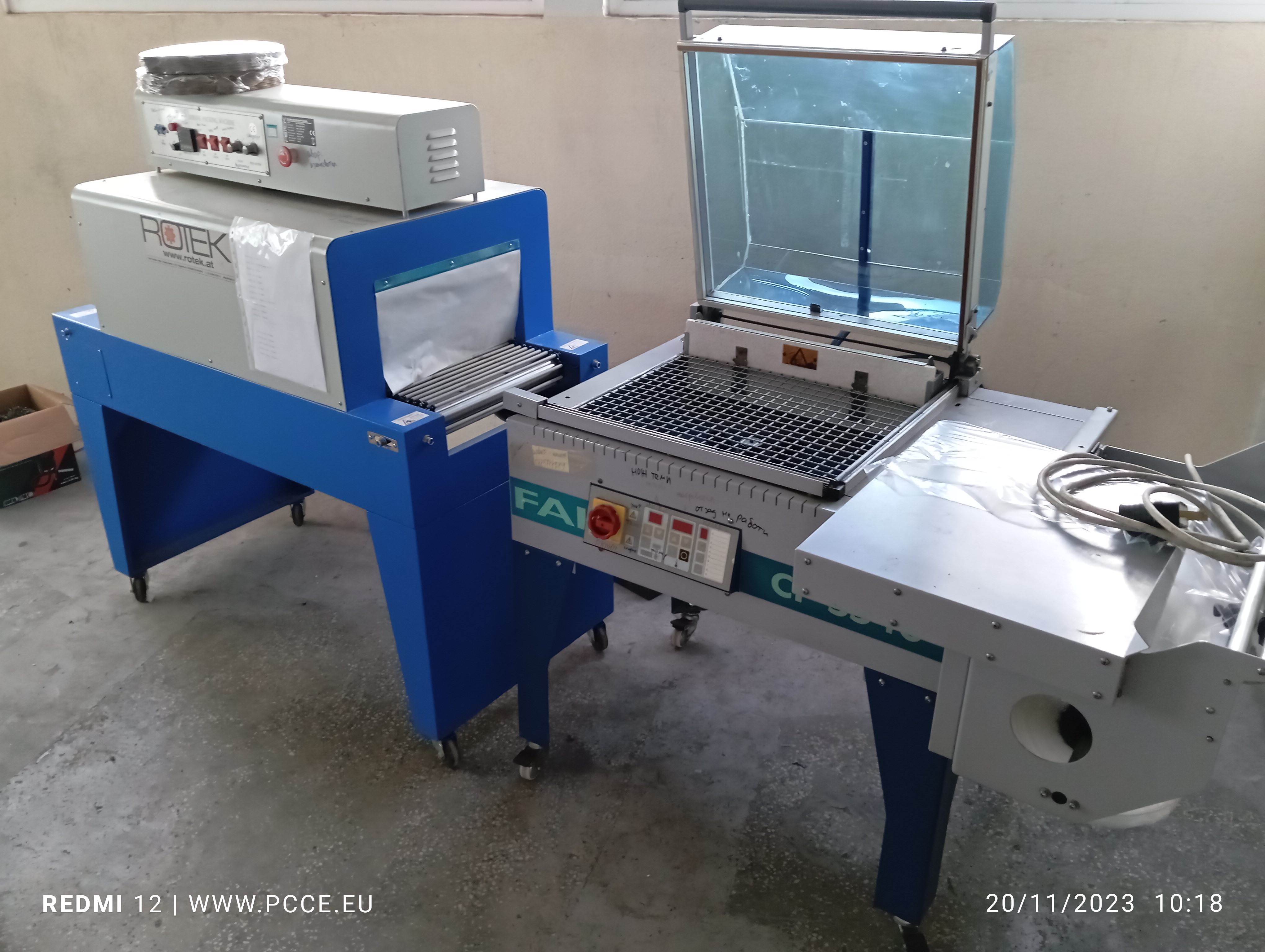 Torres MiniPack Shrink Chamber Machine